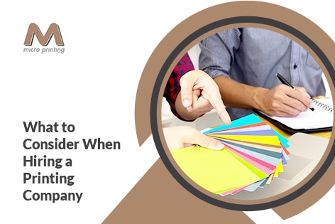 Printing Company for Toronto Startup