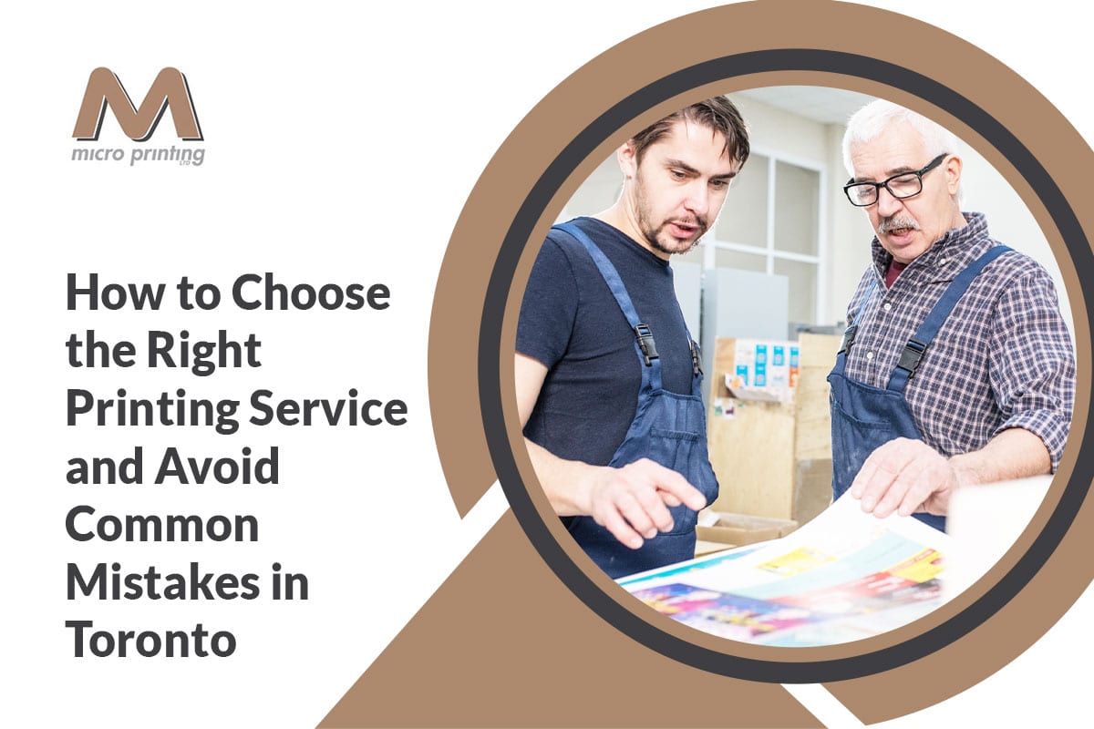 Printing Service in Toronto