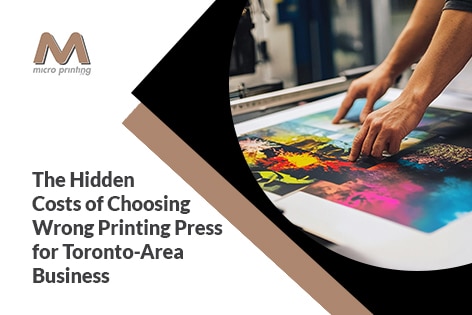 Printing Press for Your Toronto-Area Business