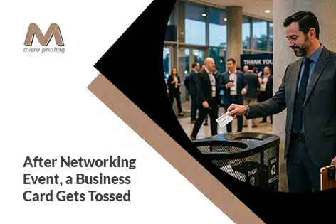 8 Reasons Your Business Card Gets Tossed After a Mississauga Networking Event