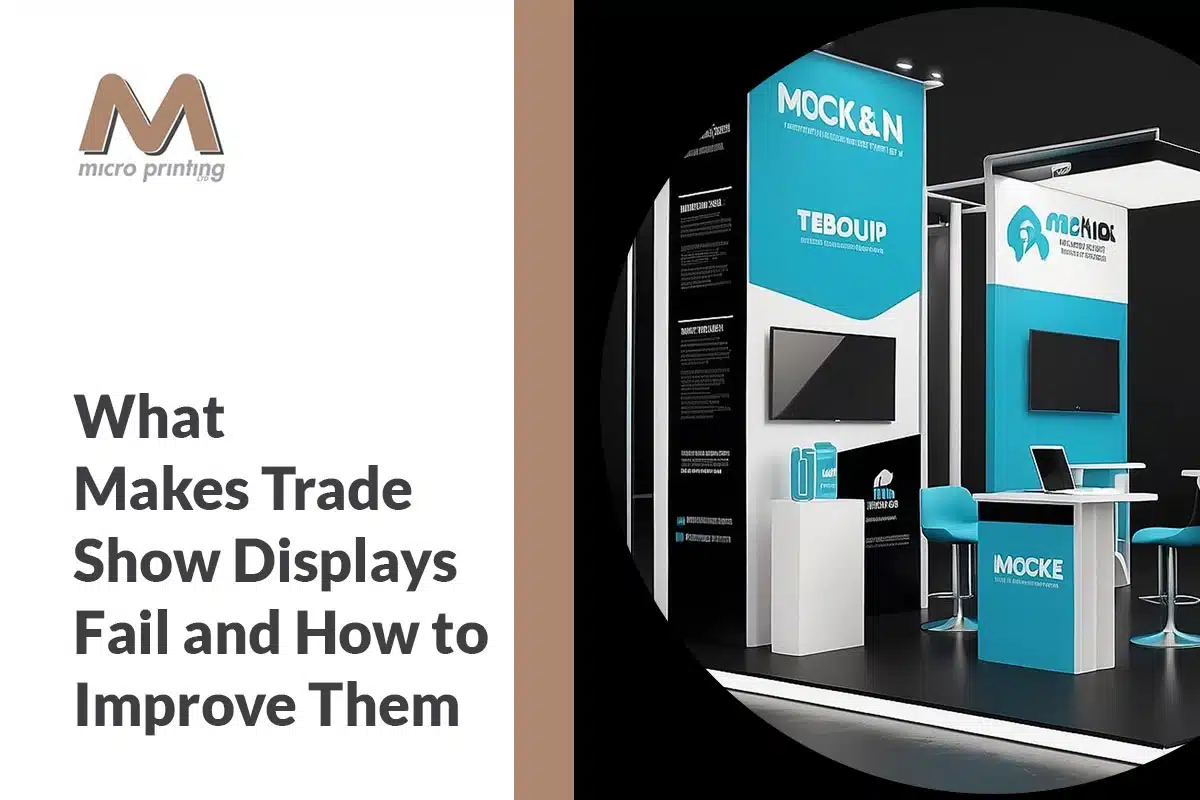 common mistakes in trade show displays